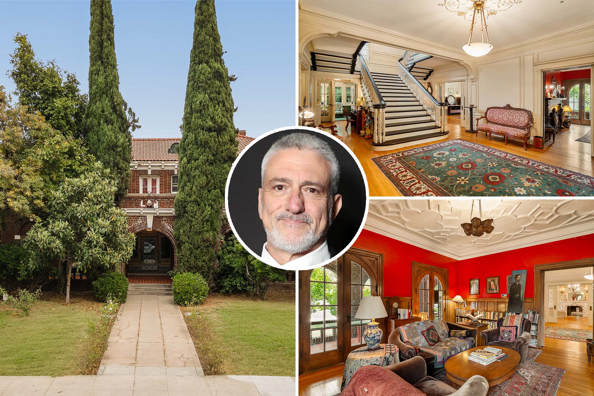 Historic LA estate with convent roots listed for filmmakers, prime location.