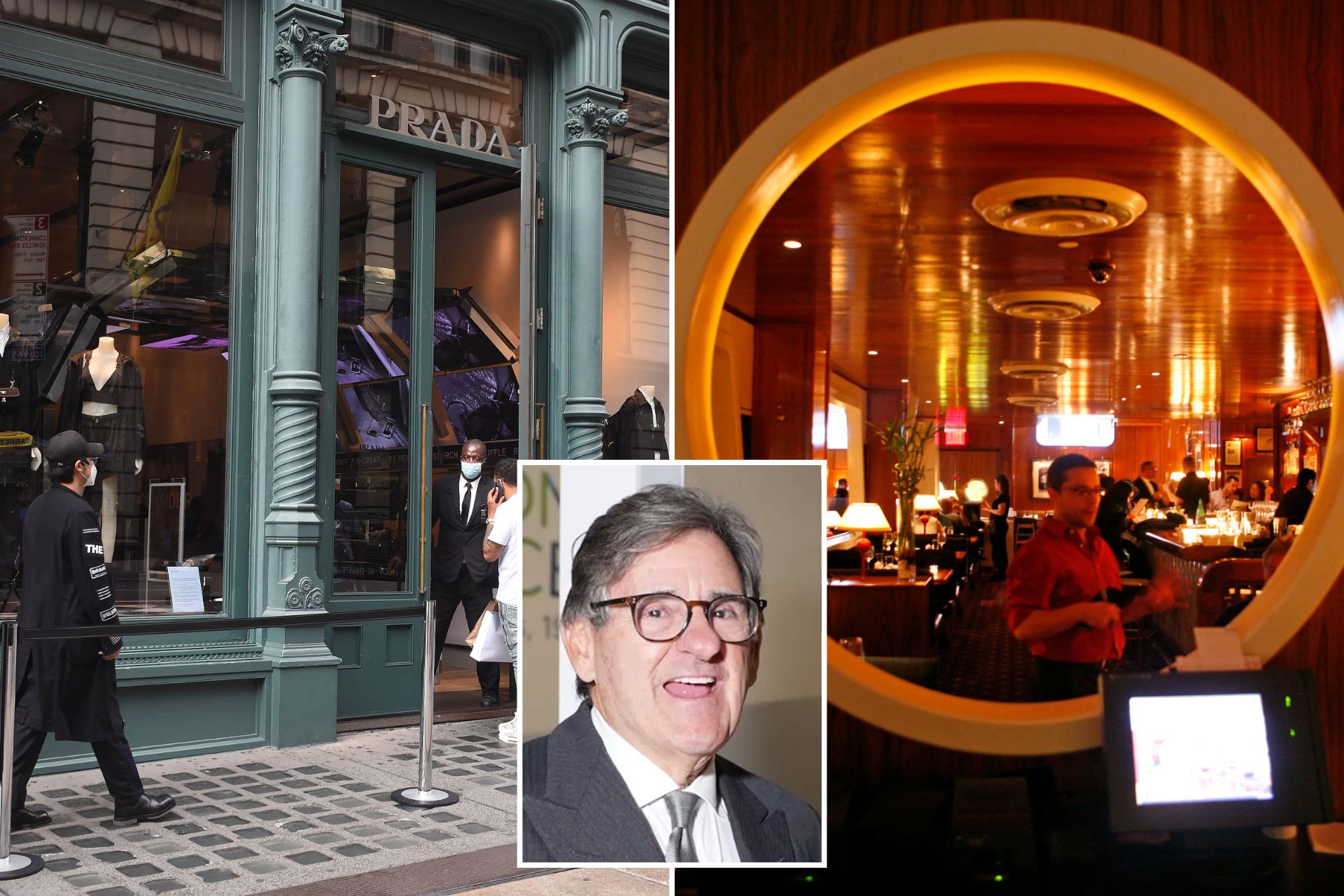 Prada store in NYC seeks eviction of Lure Fishbar restaurant.