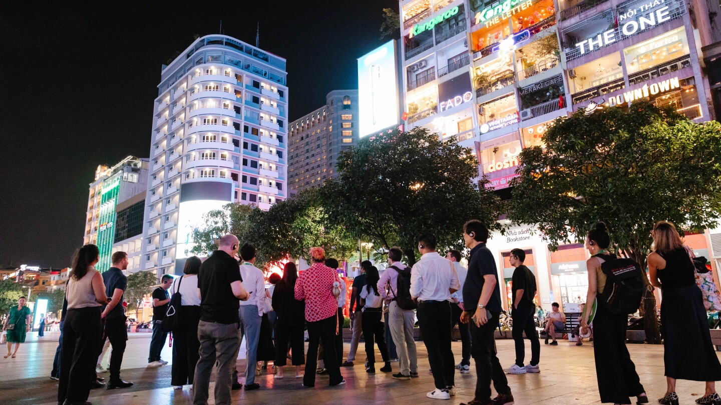 Asia Pacific real estate conference attendees discussing sustainability strategies for 2024.