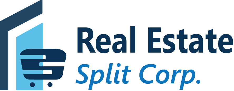 REIT investors gather around a table discussing split-share trust distribution details.