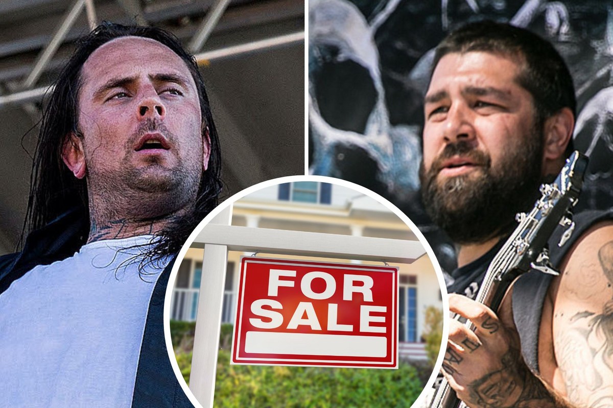 Rock musicians turned real estate agents in various US cities nationwide.