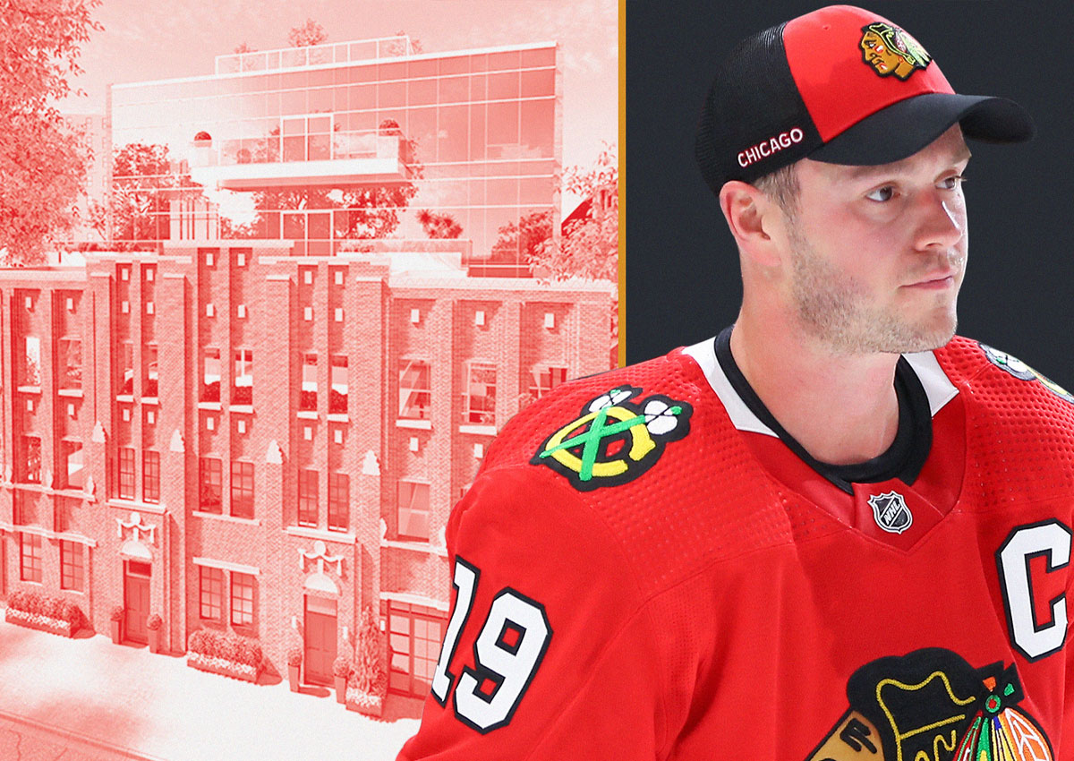 Chicago Blackhawks captain Jonathan Toews sells upscale penthouse in downtown Chicago.