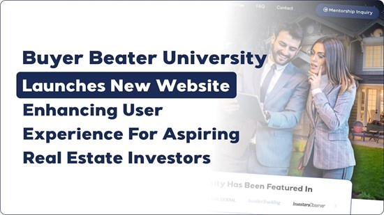 Real estate investing platform launches redesigned website with improved user interface.