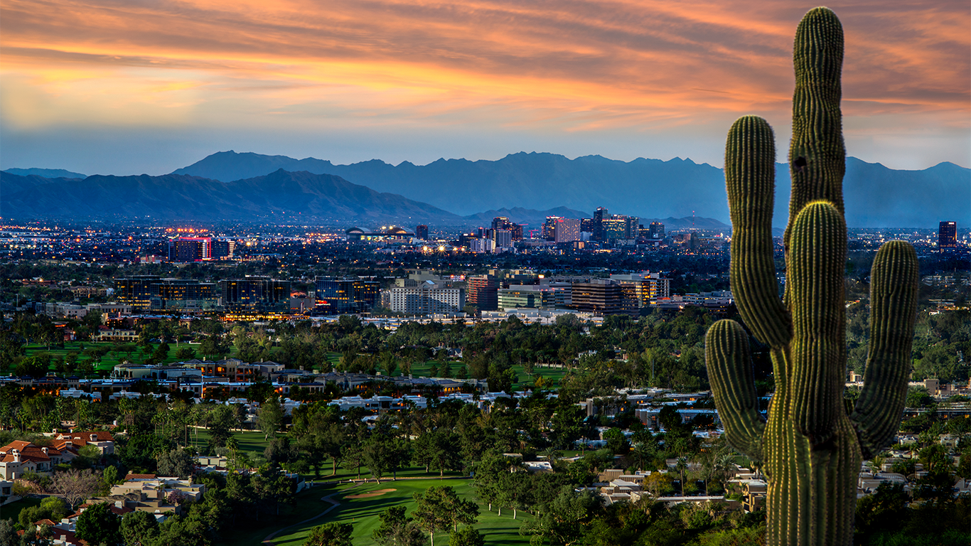 Arizona leads US real estate market with strong sales and growth.