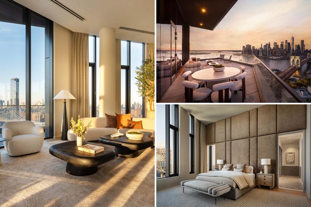 Brooklyn luxury condo listed for record-breaking $19.5 million price tag in NYC.