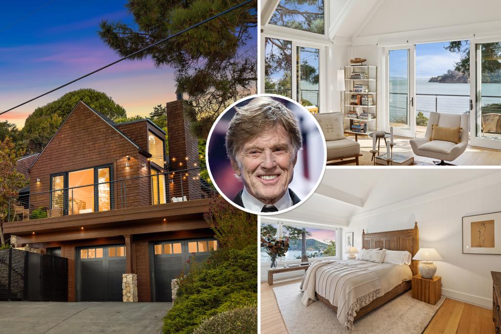 Actor Robert Redford sells luxurious California estate for record-breaking price.