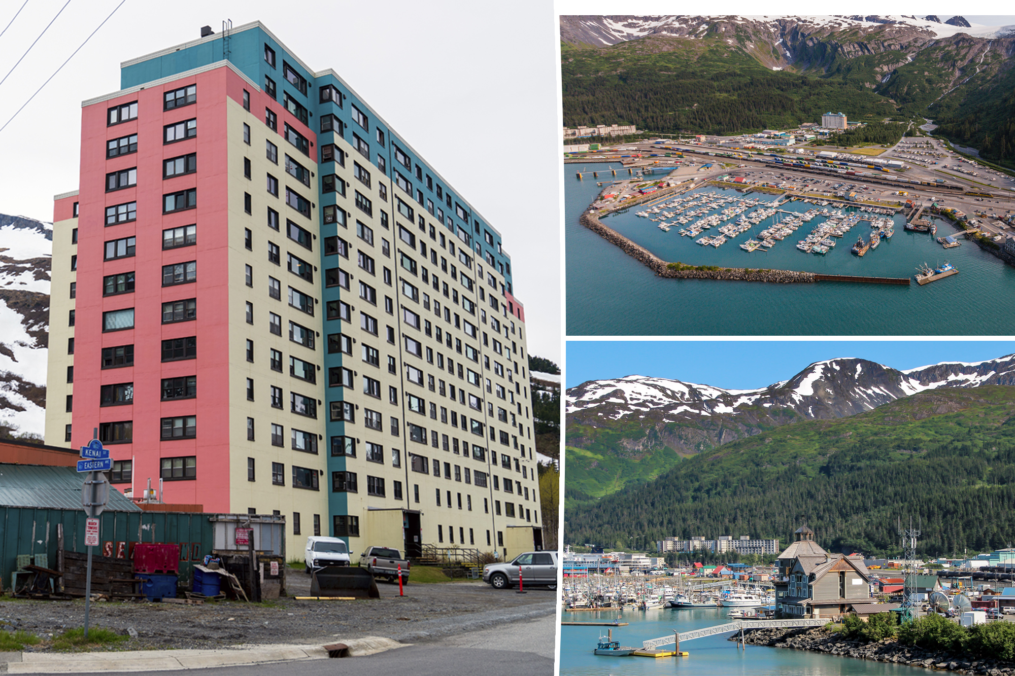 Residents of Bettles, Alaska, gather in communal living quarters under shared roof.