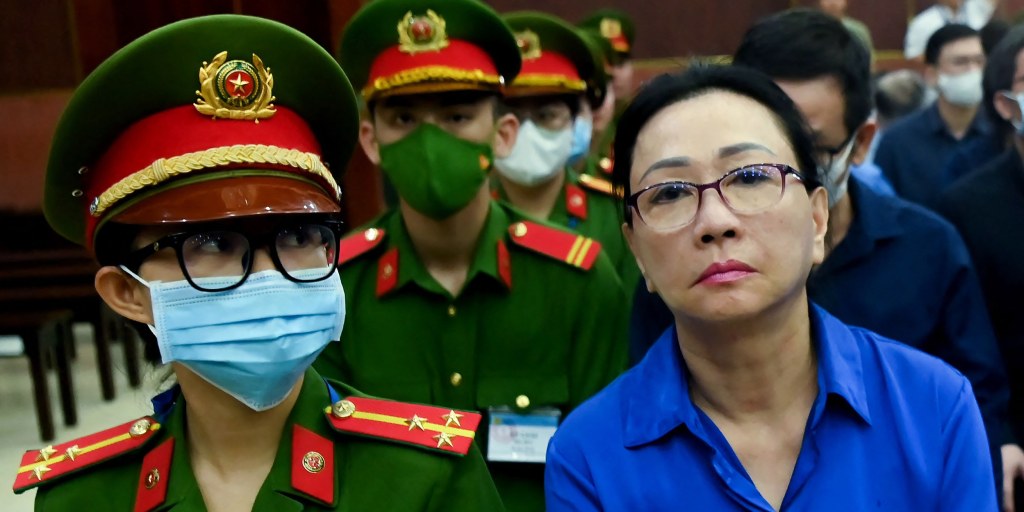 Vietnamese billionaire in court, ordered to pay $9 billion, avoids death penalty.