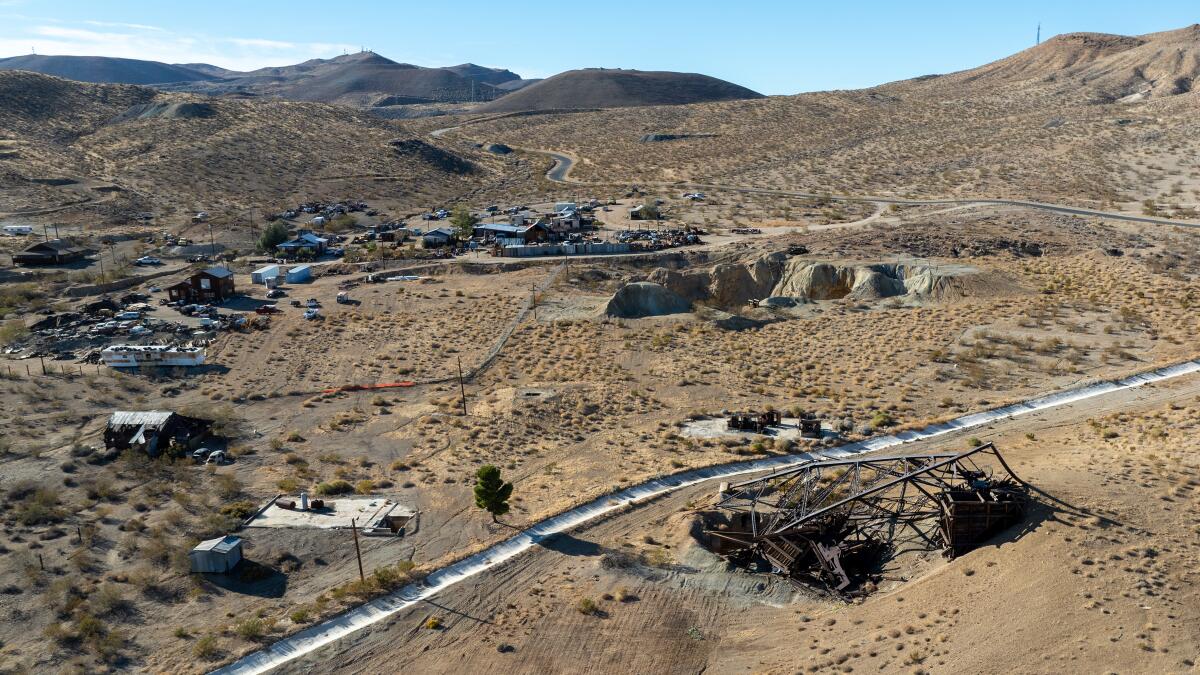 Abandoned Mojave mines revived, becoming real estate hotspots in gold rush.