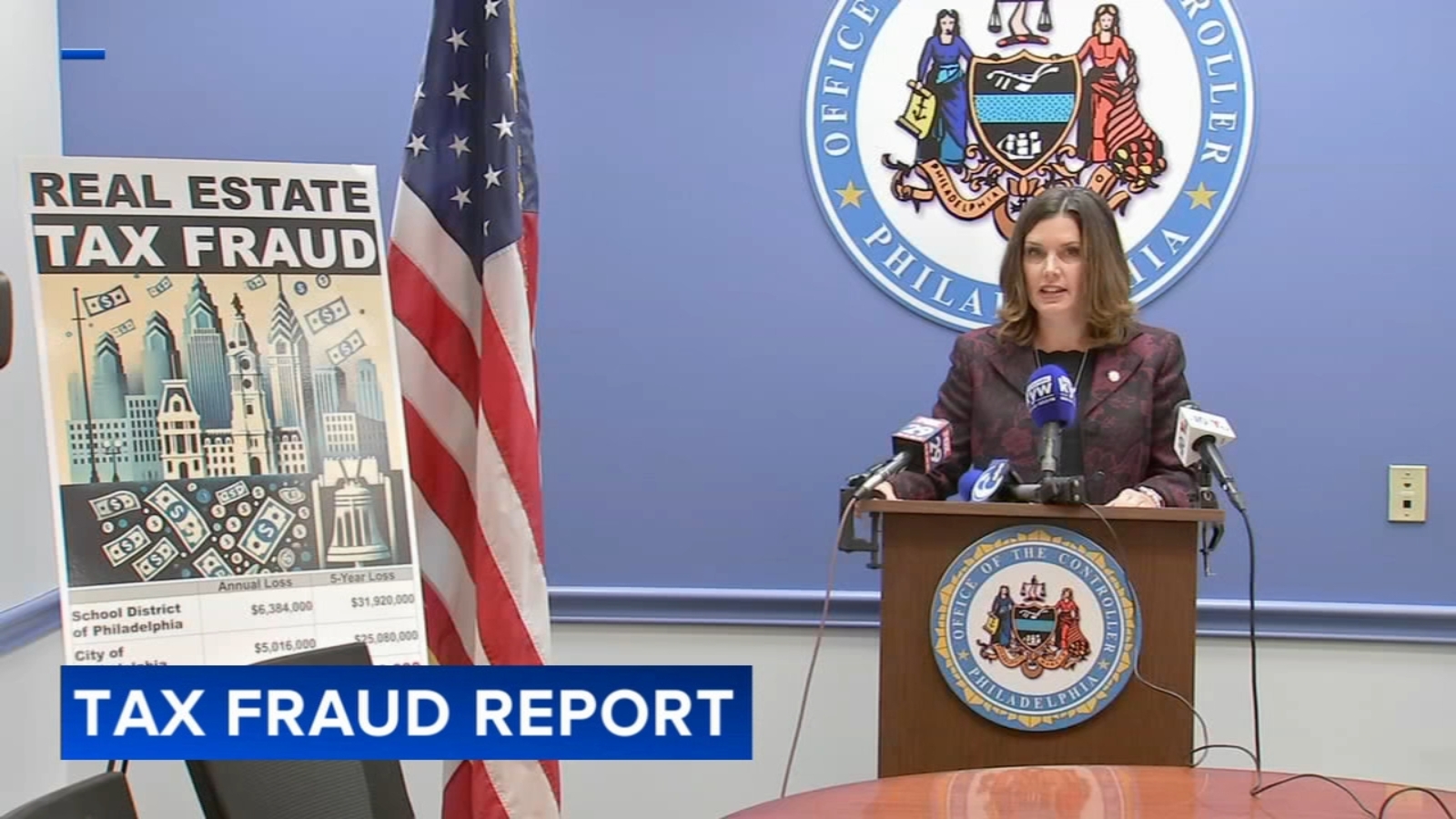 Philadelphia audit reveals $11.5 million lost yearly to real estate tax scams.