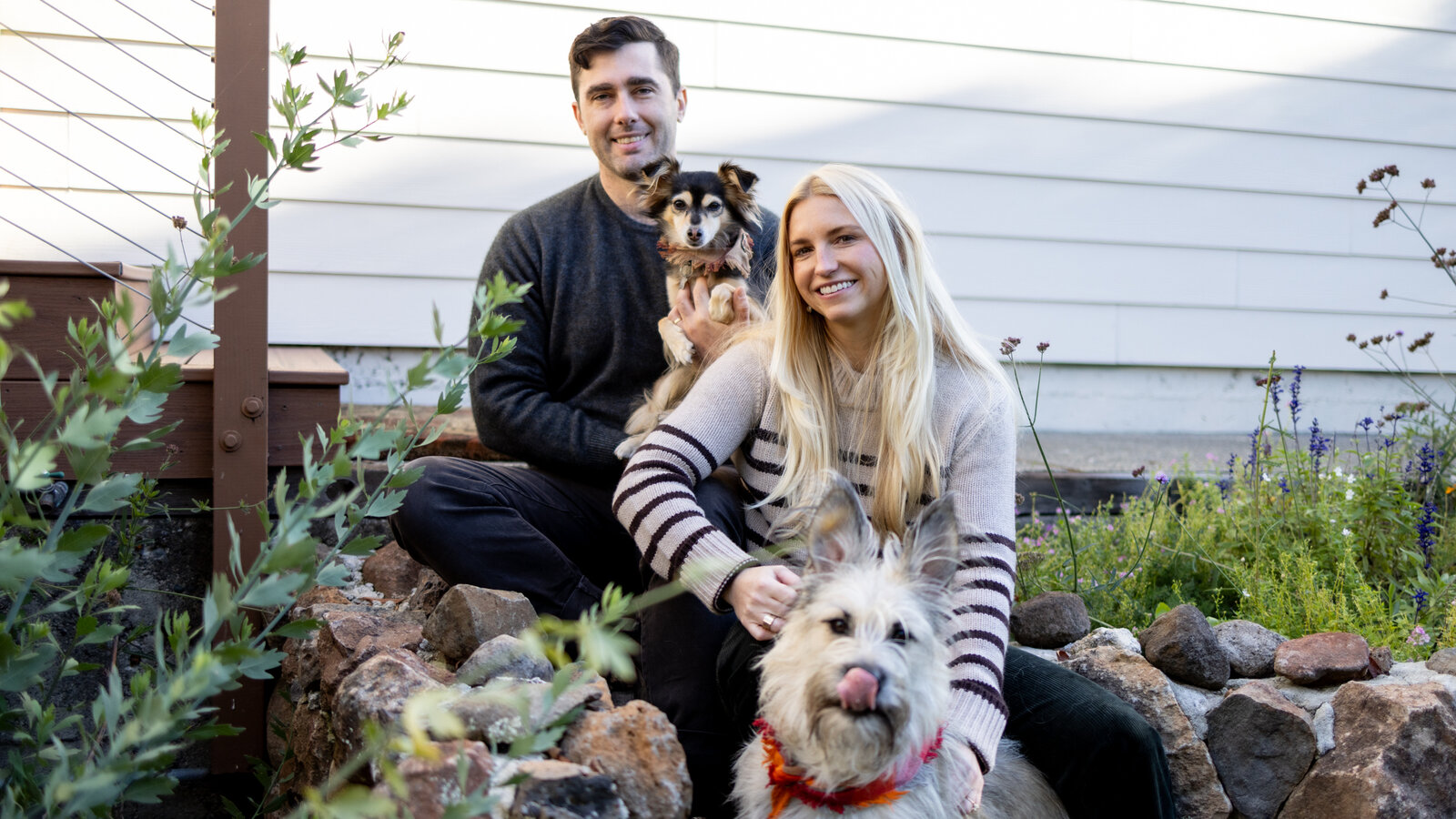 San Francisco couple finds peace in Northern California countryside.