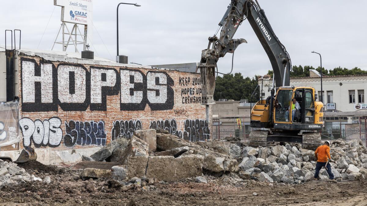 Historic family legacy on Crenshaw Boulevard corner, preserved for future generations.