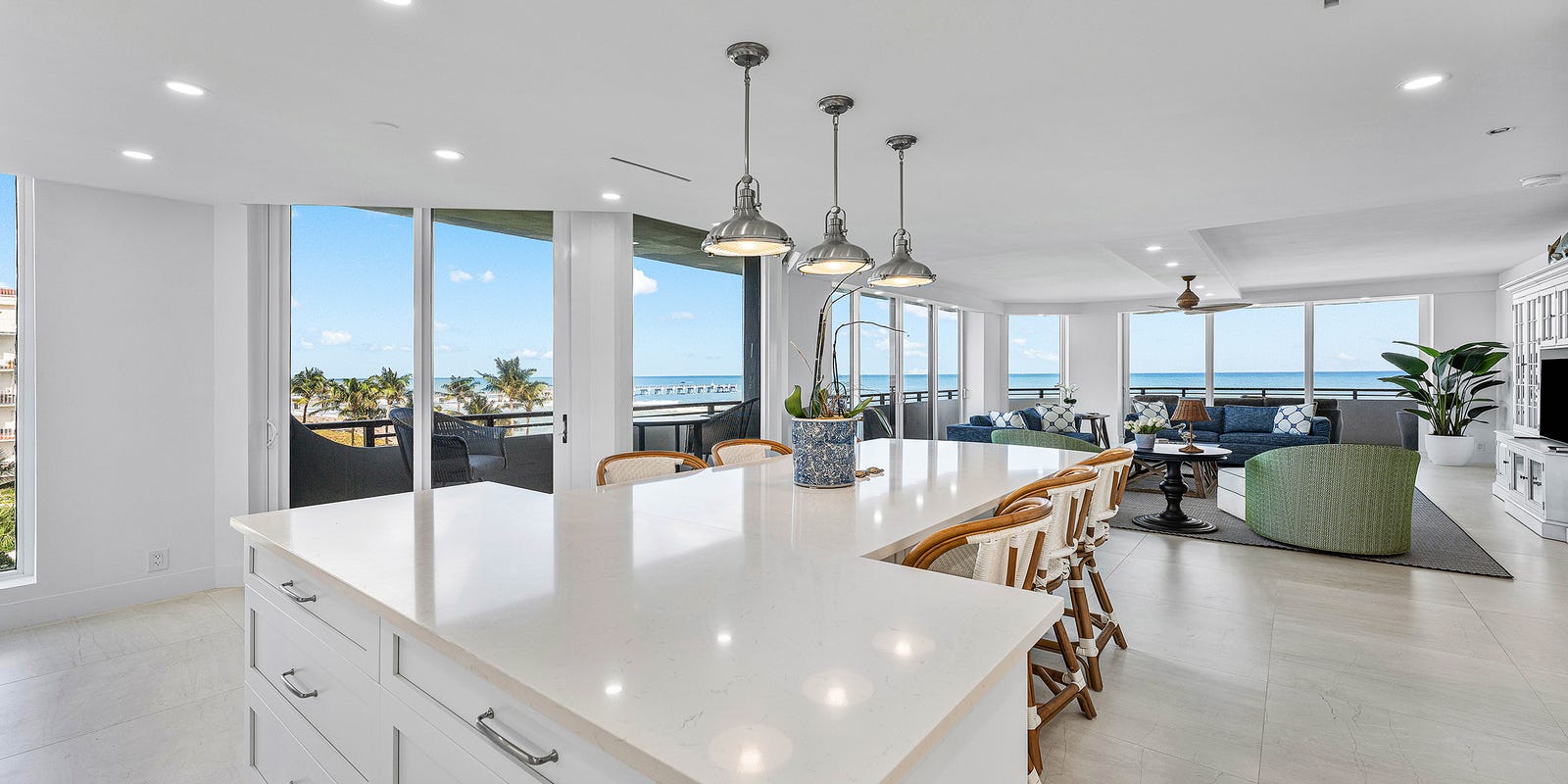 Luxury $4.5M Palm Beach beachfront condo tour showcasing property.