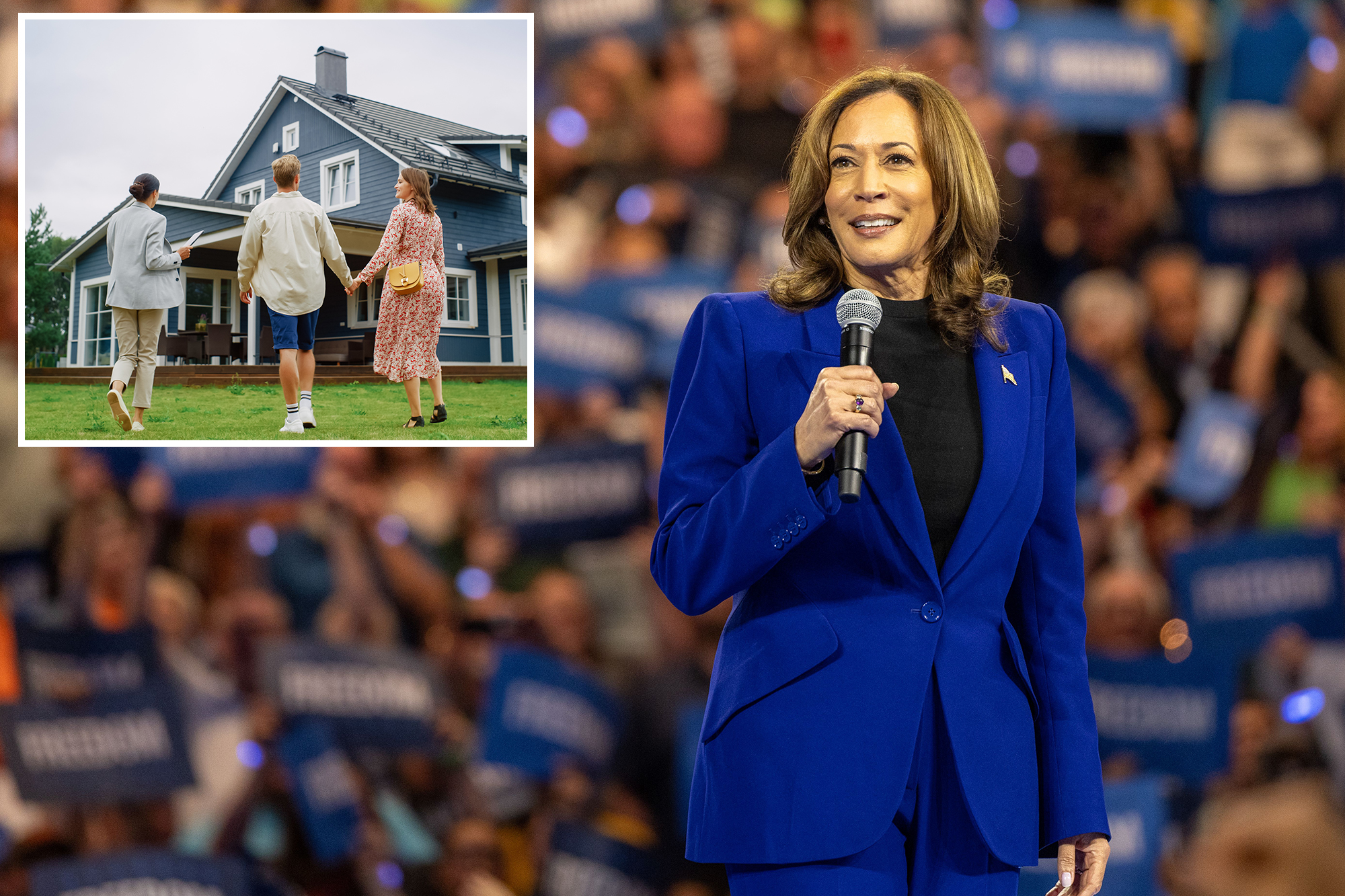 US Senator Kamala Harris announces homeownership plan with potential unintended consequences.