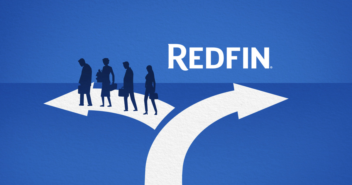 Redfin executive downsizing, offering career advancement opportunities to select employees nationwide.