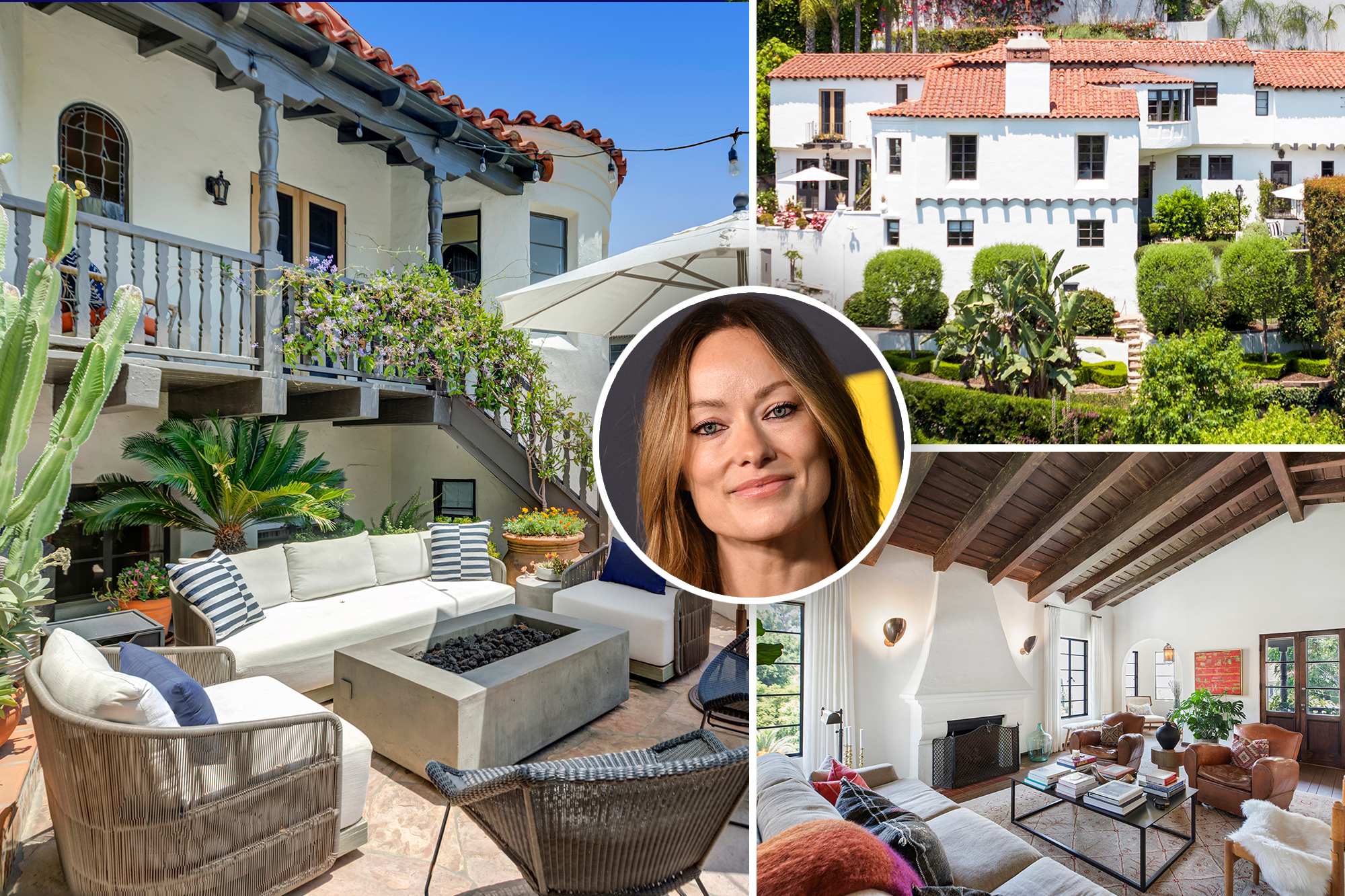 Olivia Wilde's former Los Angeles mansion listed for sale at $4.8 million.