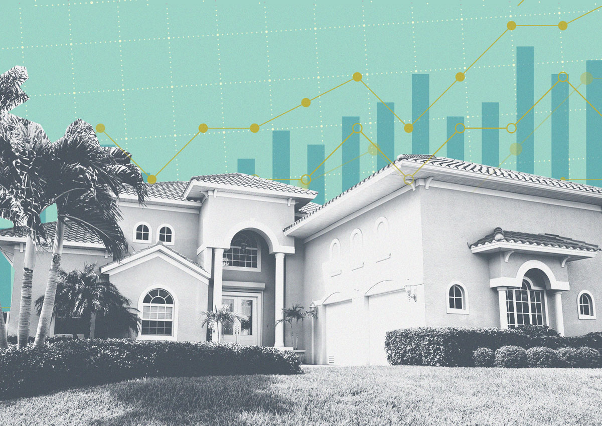 South Florida residential sales surge, single-family home prices rise sharply in July.