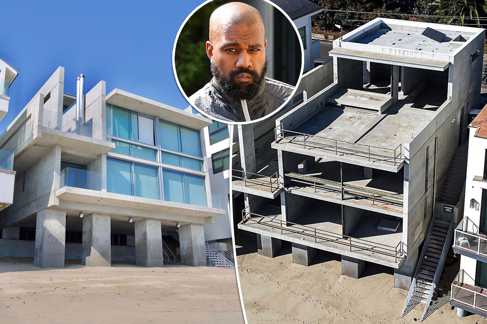 Kanye West's demolished Malibu mansion revealed with mystery buyer unveiled.