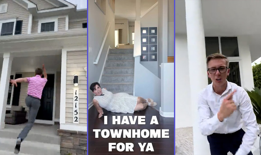 Real estate agents on TikTok attract Gen Z home buyers with trendy marketing.