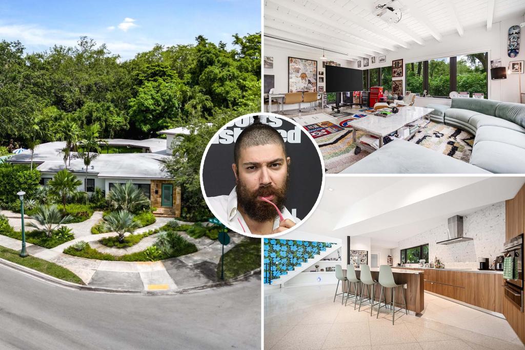 Josh Ostrovsky, aka The Fat Jewish, lists luxury LA mansion for sale.