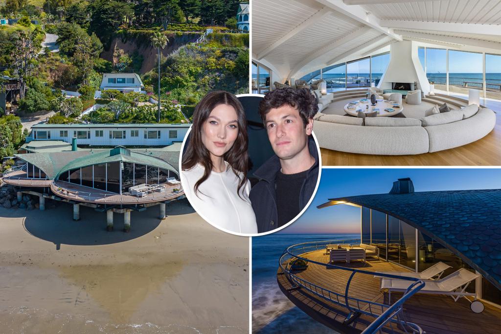 Karlie Kloss and Joshua Kushner acquire luxury Wave House in Malibu, California.