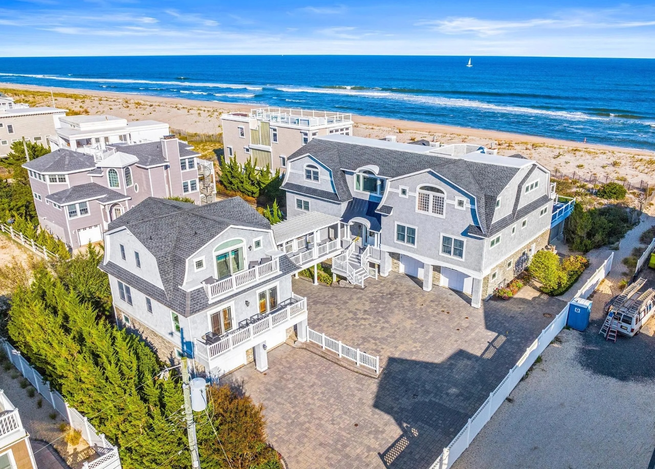 Luxury oceanfront home in New Jersey with unique bonus feature revealed.