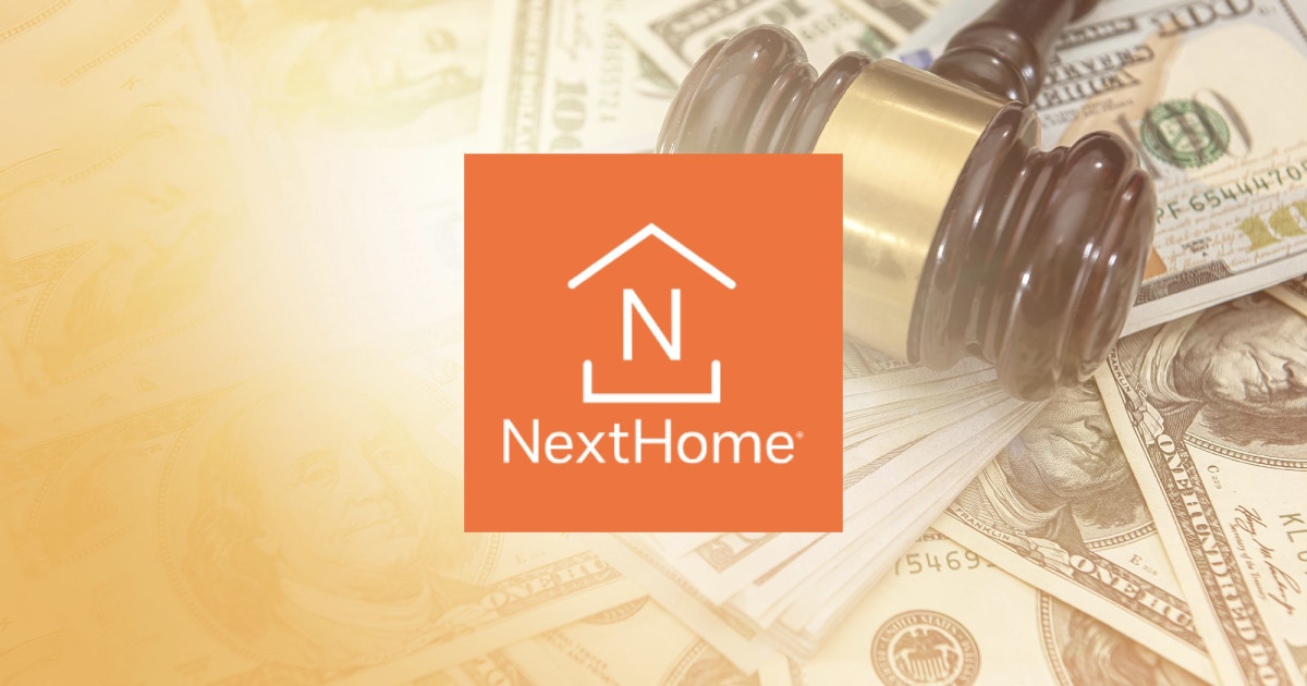 Real estate company NextHome settles dispute over commission copying practices nationwide.