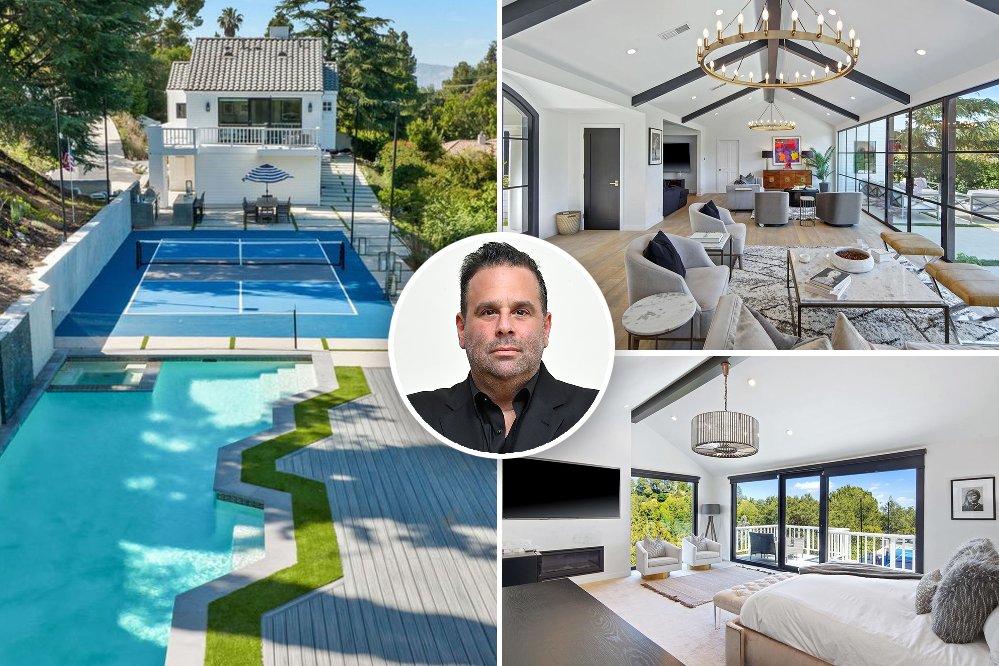 Jeff Lewis designs stunning LA home for Randall Emmett sold to new owner.