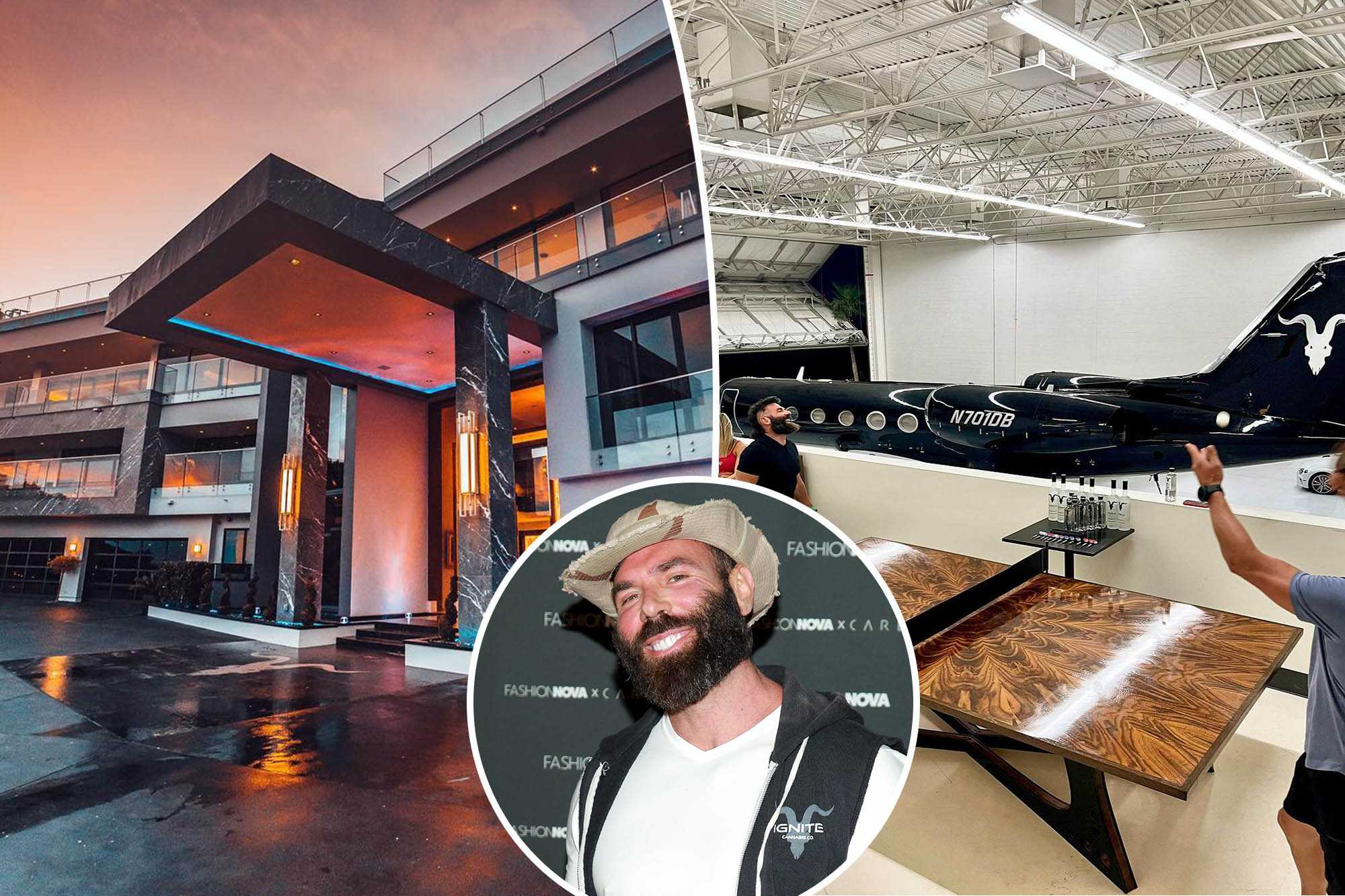 Dan Bilzerian's lavish Las Vegas mansion on sale, relocating to Dubai.