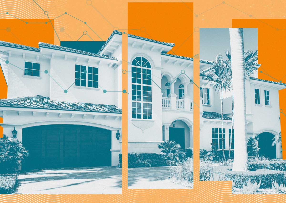 South Florida residences experience decline in dollar volume sales in August.