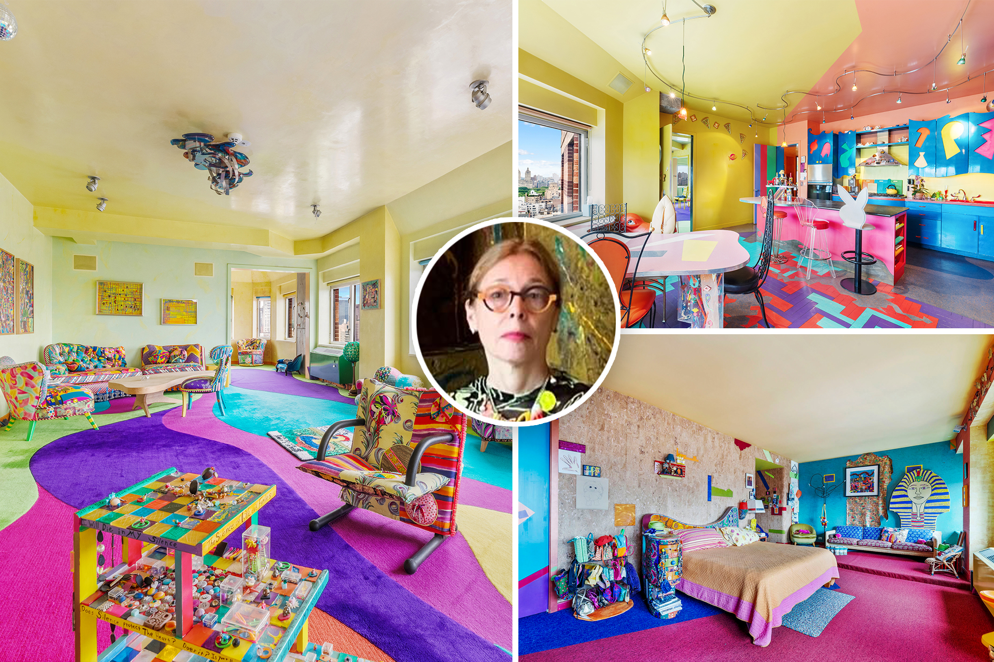 Psychedelic New York City home sells for $8.75 million in upscale neighborhood.