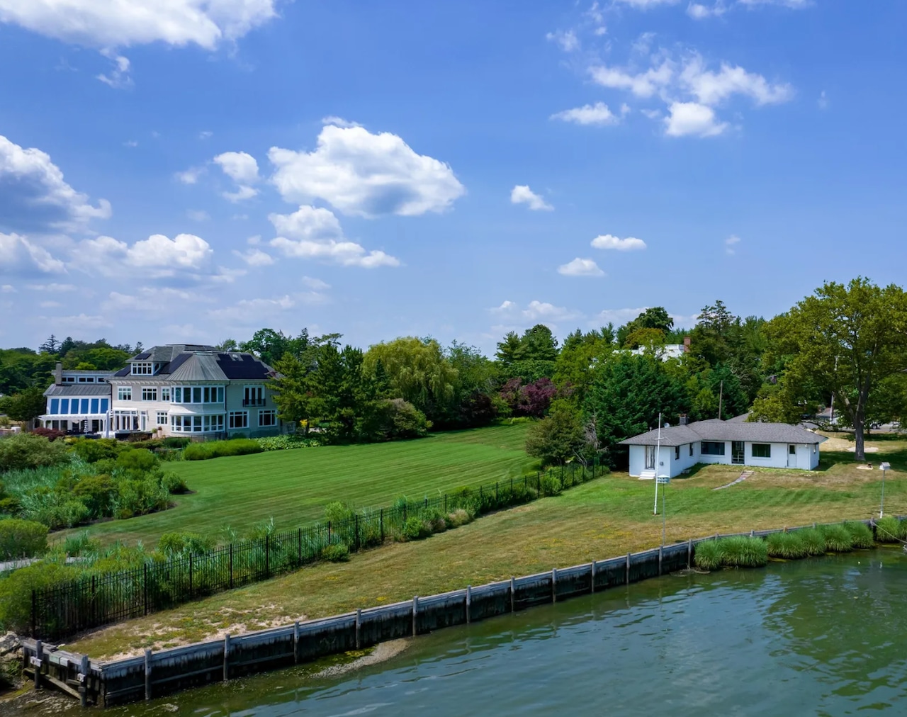 Small, luxurious teardown house in New Jersey sells for $1.3 million.