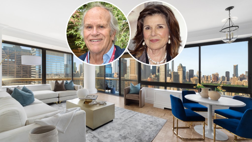 New York City condominium once owned by TV executive Dick Ebersol listed for sale.