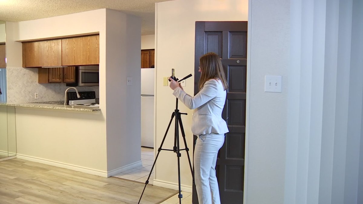 Texas real estate agent promotes affordable apartments on popular social media platform TikTok.