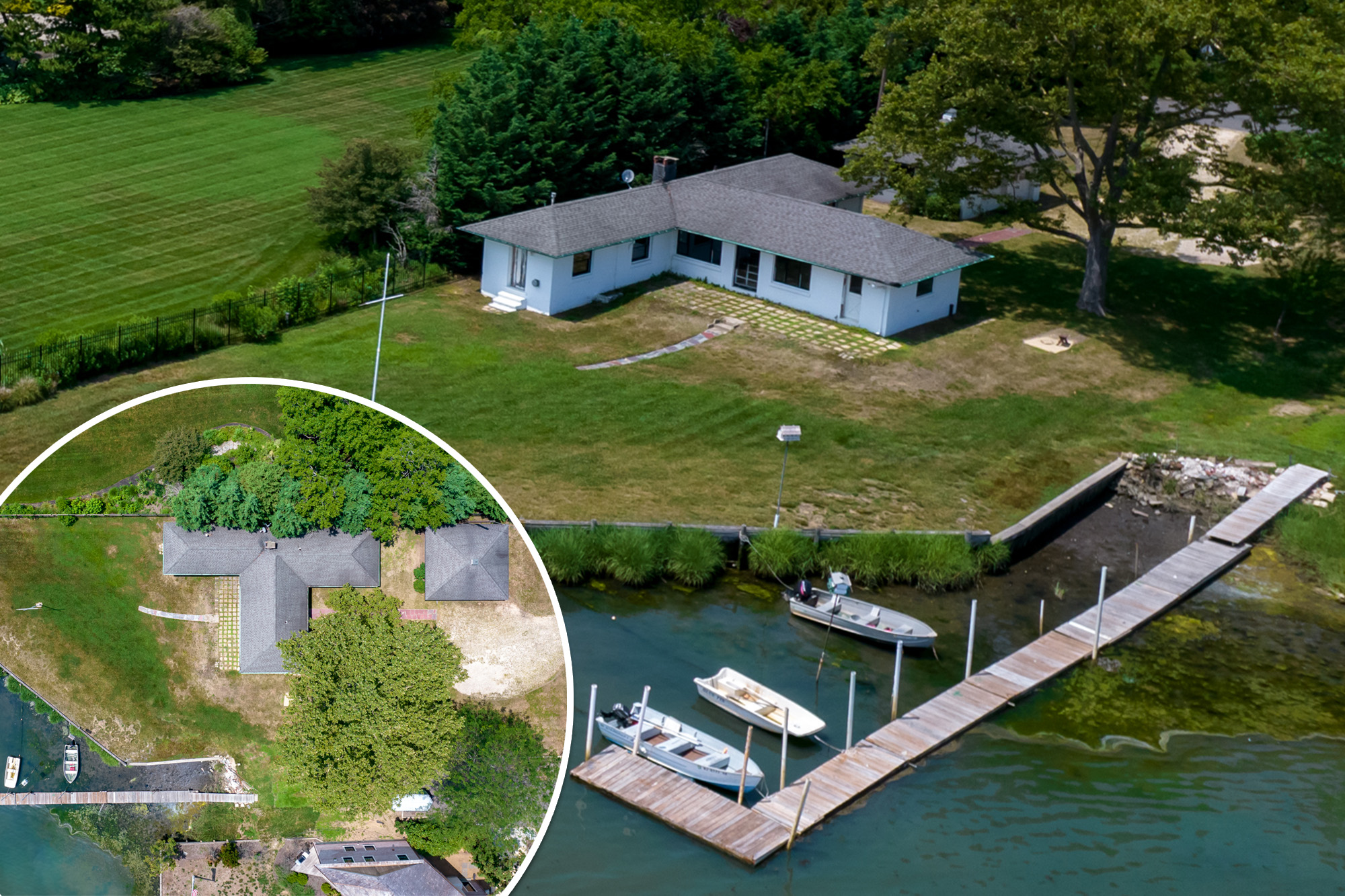 Demolished mansion in New Jersey sold for $1.3 million, vacant lot remains.