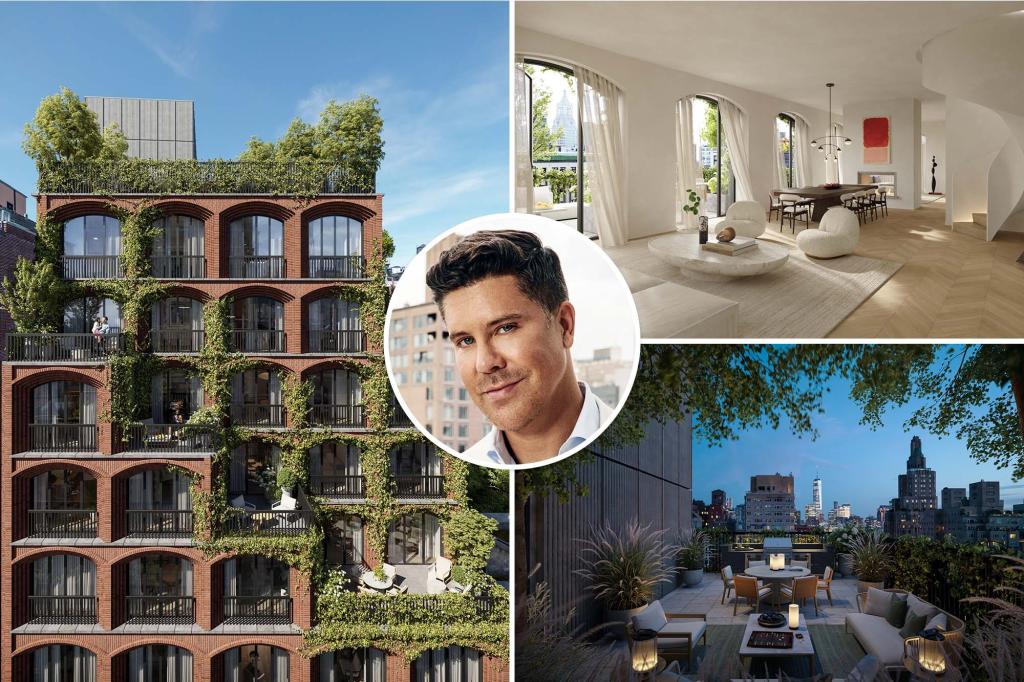 Reality TV broker purchases luxurious NYC condo with stunning city views.