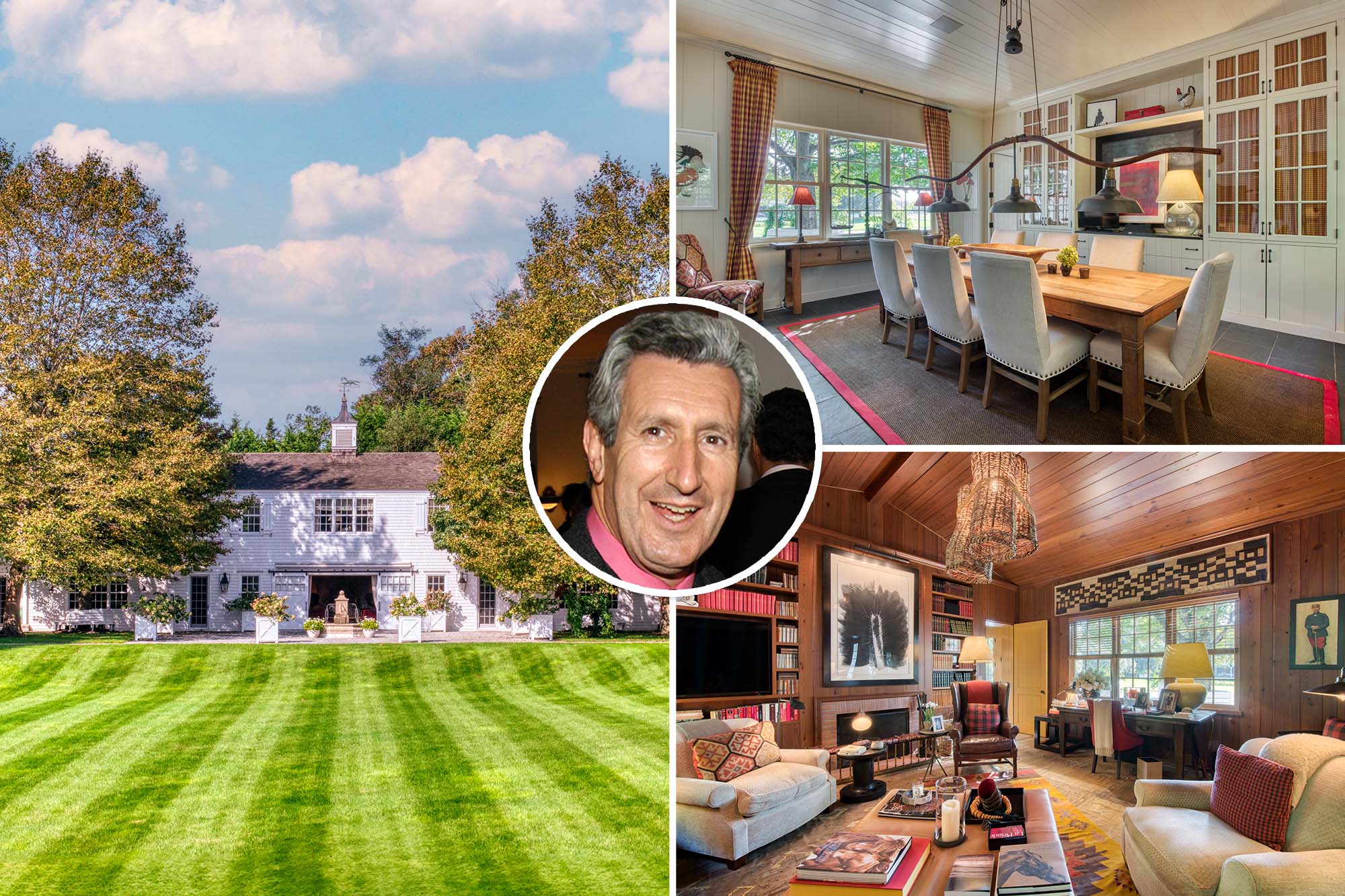 Thierry Despont's luxurious Hamptons estate sold in cash transaction for $17.9 million.