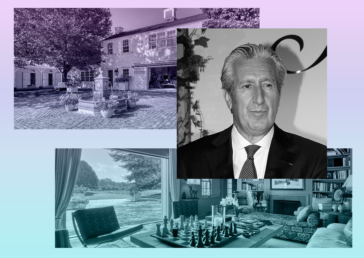 Southampton mansion sold to hedge fund executive, designed by Thierry Despont.