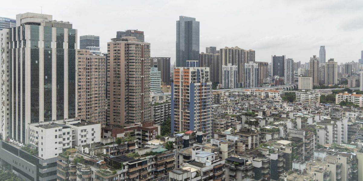 Chinese real estate stocks rise sharply in response to government housing pledge.