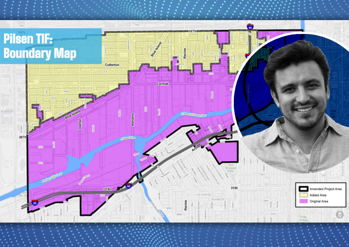 Pilsen alderman proposes expanding tax increment financing district boundaries in Chicago.