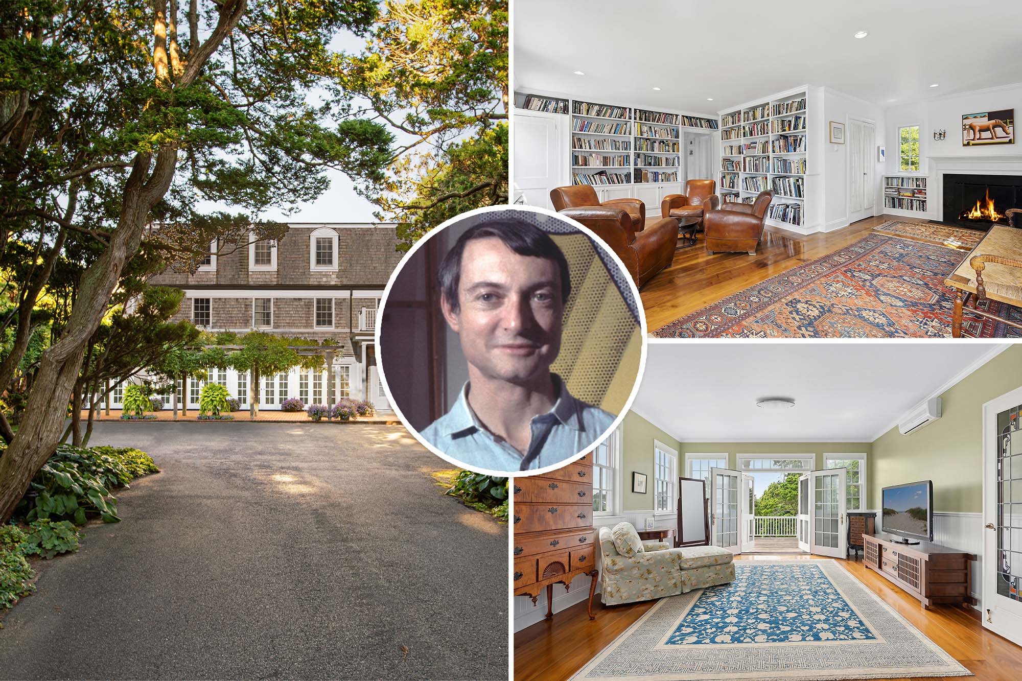 Roy Lichtenstein's iconic Hamptons home listed for sale with original studio intact.