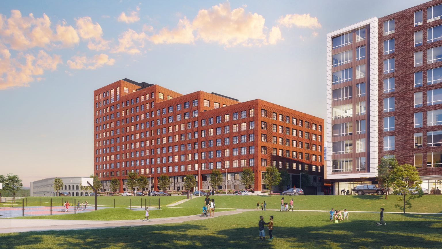 Harvard University breaks ground on new student housing project in Cambridge.