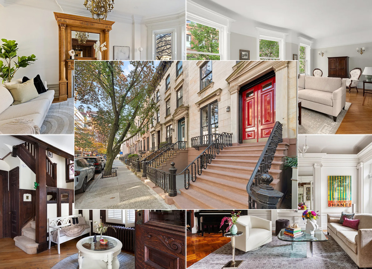 Charming Brooklyn Heights townhouse for sale with historic architecture and waterfront views.