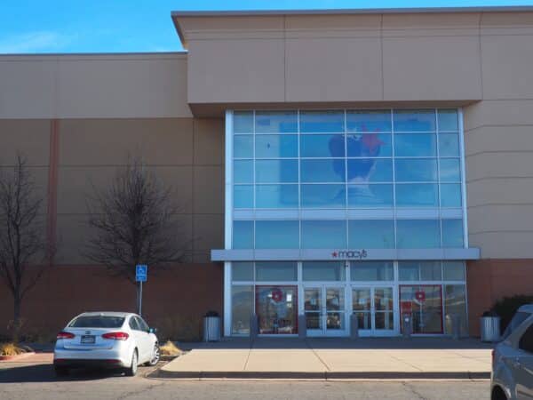 Macy's store closure in Northfield amidst retail industry transformation and decline.