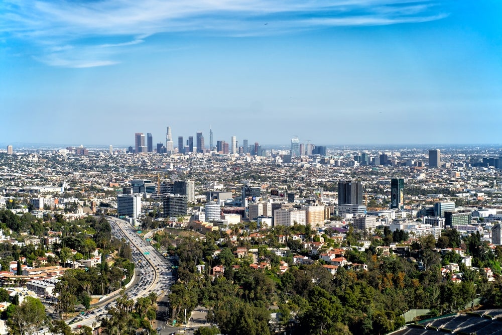 Los Angeles wildfire damage affecting local real estate investment trusts in California.