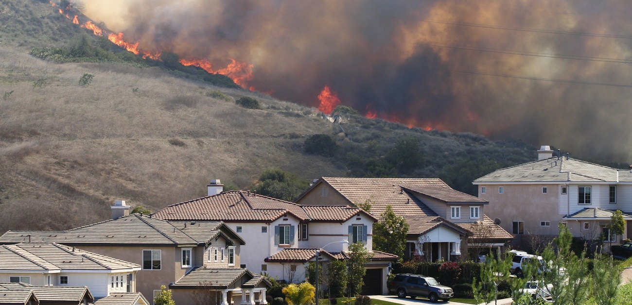 LA realtors join firefighters battling devastating wildfires in California.