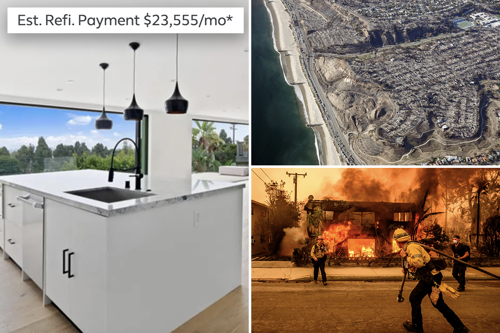 Los Angeles landlords raise rents up to 124% amidst wildfires and price controls.