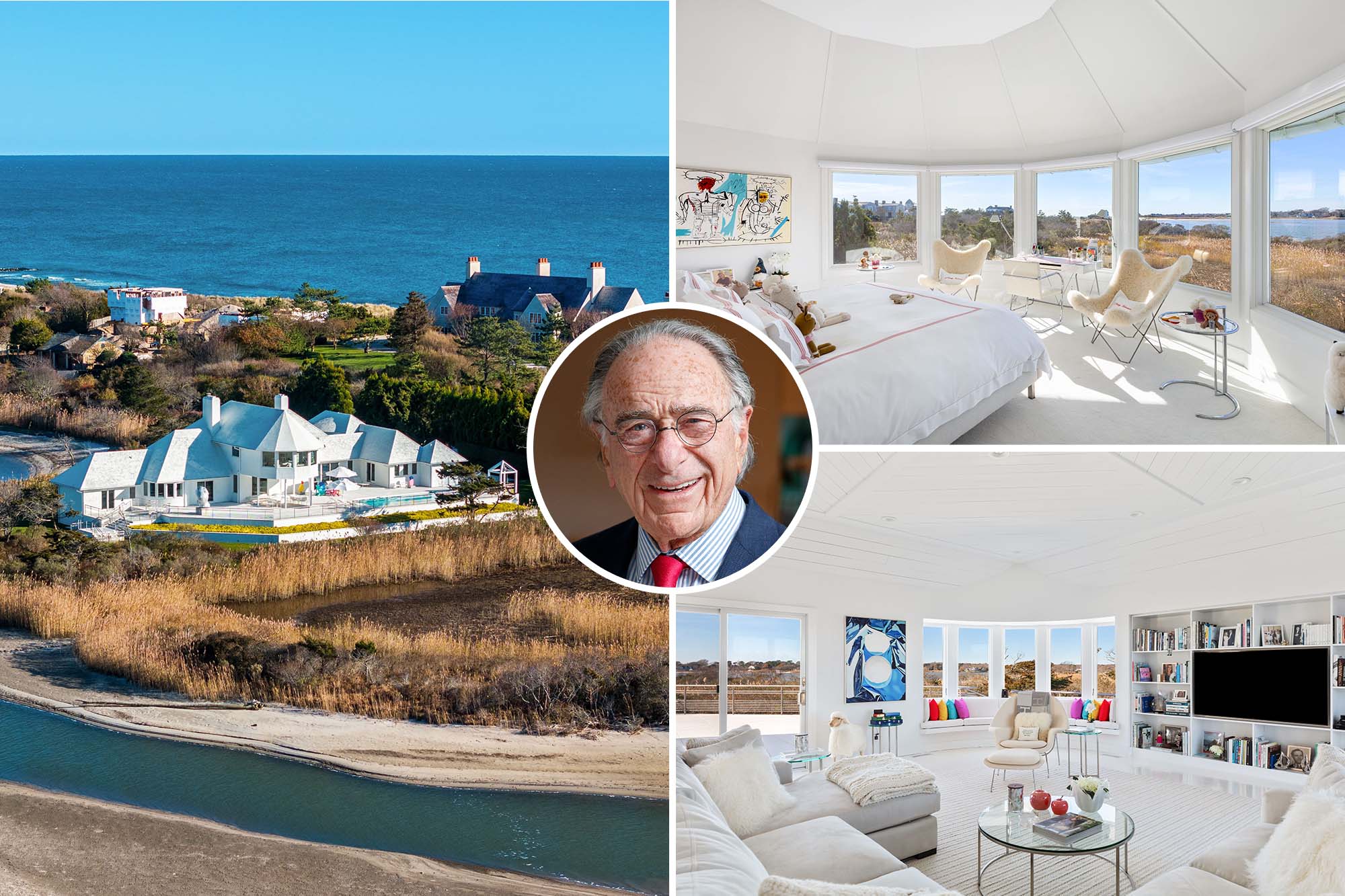 Hamptons mansion sold for $49.5M after initial $55M listing in New York.