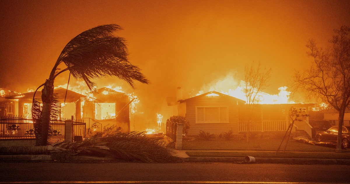 California wildfire evacuees receive assistance from agents in crisis management mode.