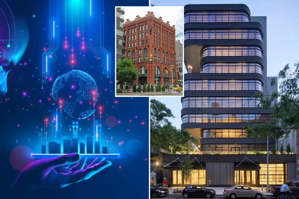 New York commercial properties, AI technology revitalization efforts underway in the city.